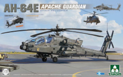 Takom US AH-64E Apache Guardian Attack Helicopter Plastic Model Kit 1:35 2602