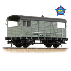 Bachmann Branchline 38-917 SE&CR 25T 'Dance Hall' Brake Van BR Grey Early