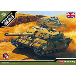 Academy Hobby 13007B Challenger British Main Battle Tank 1:48 Plastic Model Kit