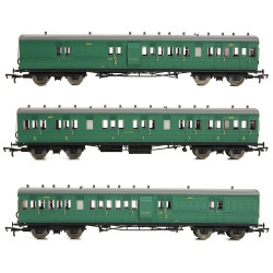 EFE Rail E86013 LSWR Cross Country 3-Coach Pack SR Malachite Green OO