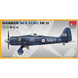 PM Model 211 Hawker Sea Fury FB-11 1:72 Model Kit