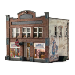 Woodland Scenics BR4957 N Recruiting Office & Record Store N Gauge