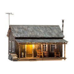 Woodland Scenics BR5869 O Rustic Cabin O Gauge