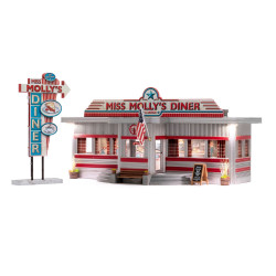 Woodland Scenics BR4956 N Miss Molly's Diner N Gauge