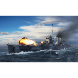 Trumpeter 6745 HMS York WWII Heavy Cruiser 1:700 Model Kit