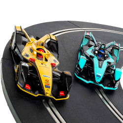 Scalextric Formula E Jaguar & Techeetah Slot Car Twin Pack
