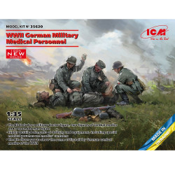 ICM 35620 WWII German Military Medical Personnel 1:35 Model Kit