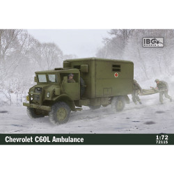 IBG 72115 Chevrolet C60L Ambulance 1:72 Model Kit