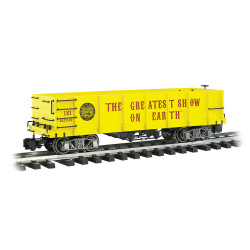 Bachmann USA Ringling Bros. and Barnum & Bailey - Gondola #121 G Gauge 92718