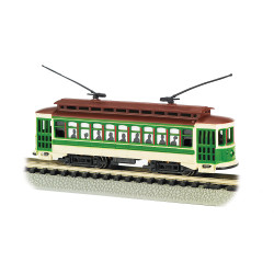 Bachmann USA Brill Trolley - Brill Trolley - Green N Gauge 61093