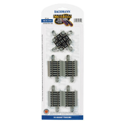 Bachmann USA 60 Degree Crossing (1/Card) HO Gauge 44541