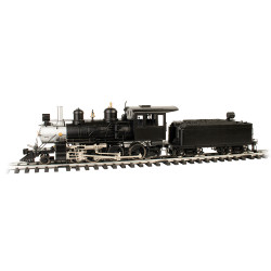 Bachmann USA 4-6-0 - Painted, Unlettered - Black G Gauge 91804