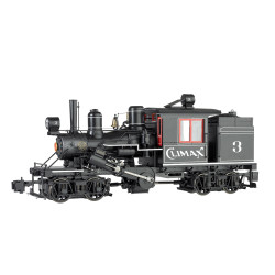 Bachmann USA Two-Truck Climax #3 Demonstrator (DCC Sound) G Gauge 86095