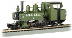 Bachmann USA 2-6-2T Baldwin Class 10 Trench Engine Quartermaster Corps #1 On30 29504
