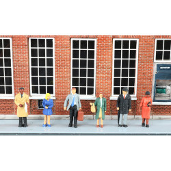 Bachmann USA Standing Office Workers (6/Pack) HO Gauge 33120