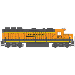 Bachmann USA GP40 - BNSF #3012 HO Gauge 63532