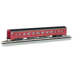 Bachmann USA 85' Smooth-Side Coach - Norfolk & Western #1728 N Gauge 14257