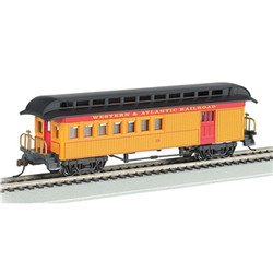 Bachmann USA Old Time Coach Clerestory Roof Combine Western & Atlantic RR HO 15201
