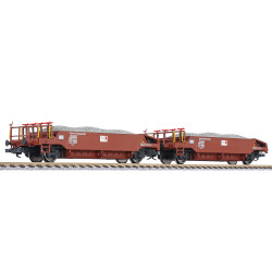 Liliput 230113 Ballast Wagon Set with Ballast Load SOB Ep.VI HO Gauge