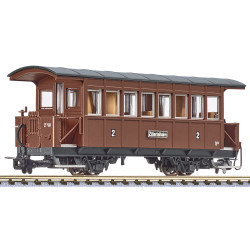 Liliput 344362 Coach Bi/s of the Zillertalbahn, no. Bi 13, epoch III b HO Gauge