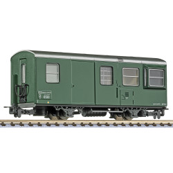 Liliput 344431 2-axle maintenance car D/s 6501, green HO Gauge