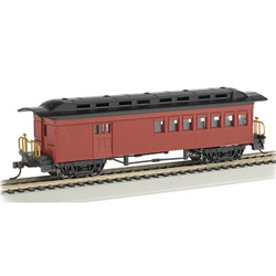 Bachmann USA 1860 - 1880 Combine - Painted, Unlettered - Red HO Gauge 13502