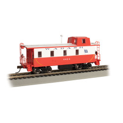 Bachmann USA Streamlined Caboose with Offset Cupola Wabash #2824 HO 14002