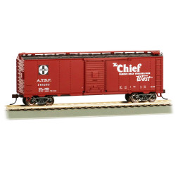 Bachmann USA 40' Santa Fe Map Box Car - Chief #145263 HO Gauge 16507