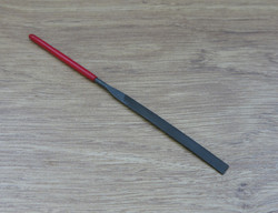 Expo Tools Needle File Hand Red Plastic Handle