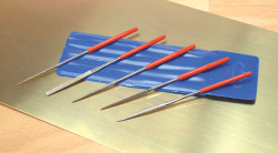 Expo Tools Miniature 5Pc Diamond Needle File Set In Wallet 72517