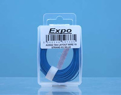 Expo Tools 10M Rolls Of 18/01M Cable Blue A22022.