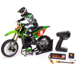 Losi Promoto-MX Motorcycle Pro 1:4 RTR RC Bike w/Battery & Charger Green 6000T2