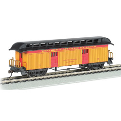 Bachmann USA Old Time Coach Clerestory Roof Baggage Western & Atlantic RR HO 15301