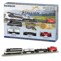 Bachmann USA The Stallion Train Set N Gauge 24025