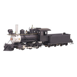 Bachmann USA 2-6-0 - Painted, Unlettered - Black On30 Gauge 29304