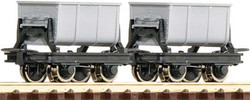 Roco Side Tipping Cement Hopper Wagons (2) HOE Gauge RC34601