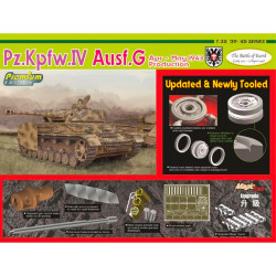 Dragon 6894 Pz.Kpfw.IV Ausf G Apr/May 1943 Prod. Battle of Kursk 1:35 Model Kit