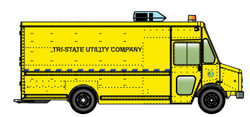 Walthers Cornerstone Morgan Olson Route Star Van Tri-State Power HO 949-12106