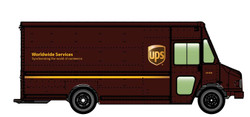 Walthers Cornerstone Morgan Olson Route Star Van UPS New HO Gauge 949-12100