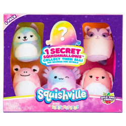 Squishville Wild Ones Squad Plush Soft Toy 6-Pack from Squishmallows