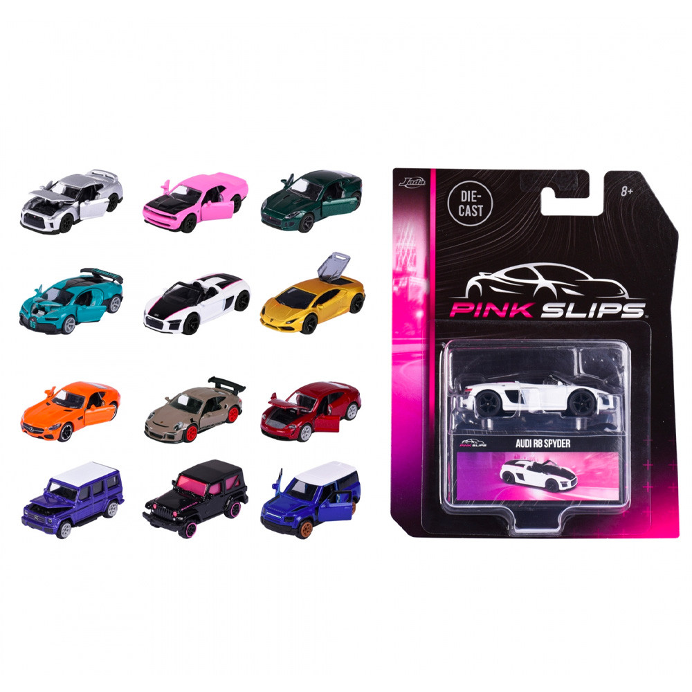 Jada Pink Slips 1:64 Diecast Cars - Assorted Designs - Jadlam Toys