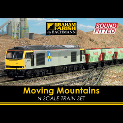 Graham Farish 370-221SF Moving Mountains SOUND FITTED Train Set N Gauge