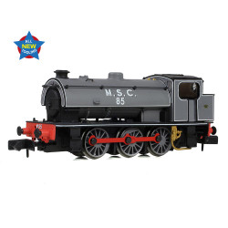 EFE Rail E85508 WD Austerity Saddle Tank 85 M.S.C. (Manchester Ship Canal) Lined Grey N Gauge