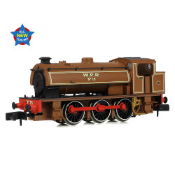 EFE Rail E85509 WD Austerity Saddle Tank No. 15 W.P.R (Wemyss Private Railway) Brown N Gauge