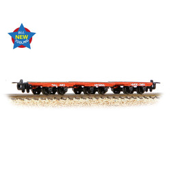 Bachmann Narrow Gauge 393-226 Dinorwic Slate Wagons without sides 3-Pack Red OO9 Gauge