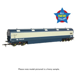 EFE Rail E86007 Newton Chambers Car Carrier BR Blue & Grey OO Gauge