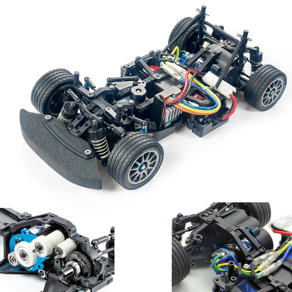 TAMIYA 58669 M-08 Chassis (3 Wheel Base) 1:10 RC Car Kit - Jadlam Toys
