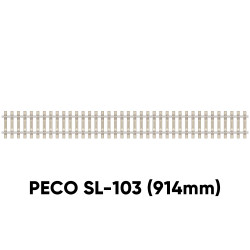 PECO SL-103 Flexible Track Concrete Sleeper 914mm Streamline OO/HO Track