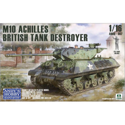 Andy's Hobby HQ 007 British Achilles M10 IIc Tank Destroyer 1:16 Model Kit