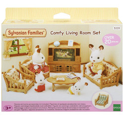 SYLVANIAN Families Comfy Living Room Set Furniture 5339